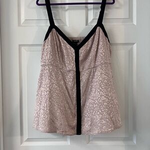 Elegant Black and Cream Women's Top